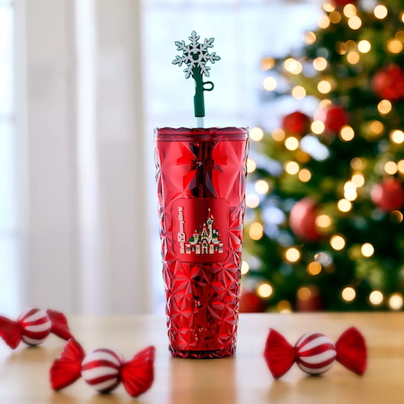 Walt Disney World Holiday Starbucks Tumbler 2024