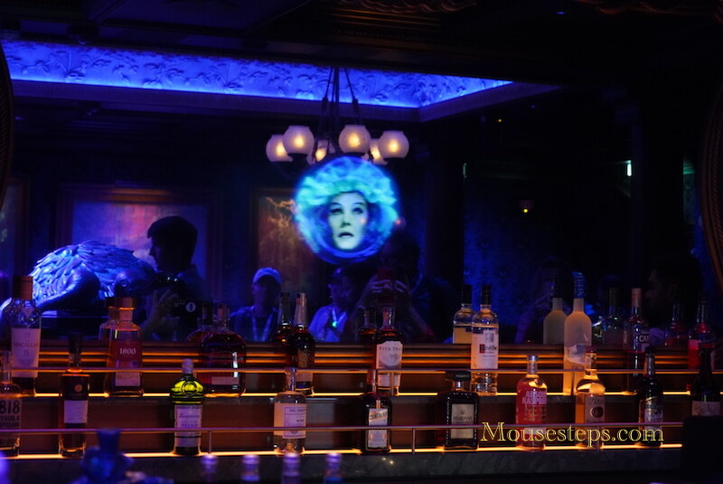 Madame Leota in The Haunted Mansion Parlor