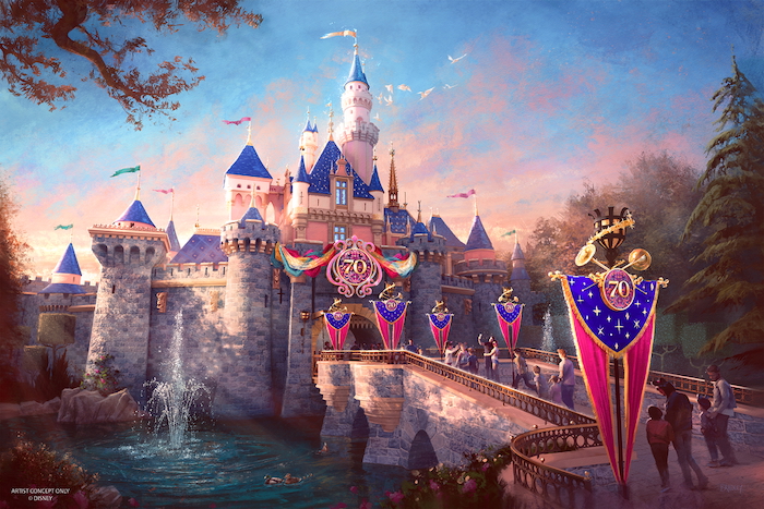 Disneyland 70th anniversary decor coming to the resort 