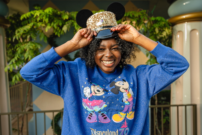 Disneyland Resort merchandise for 70th anniversary