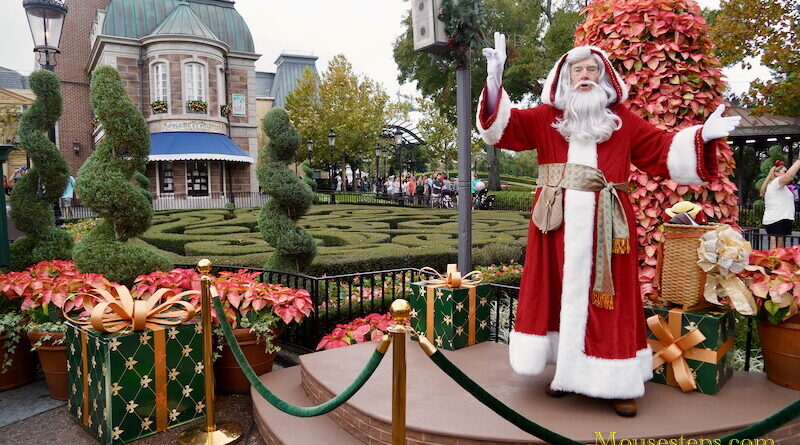 Père Noël during EPCOT International Festival of the Holidays