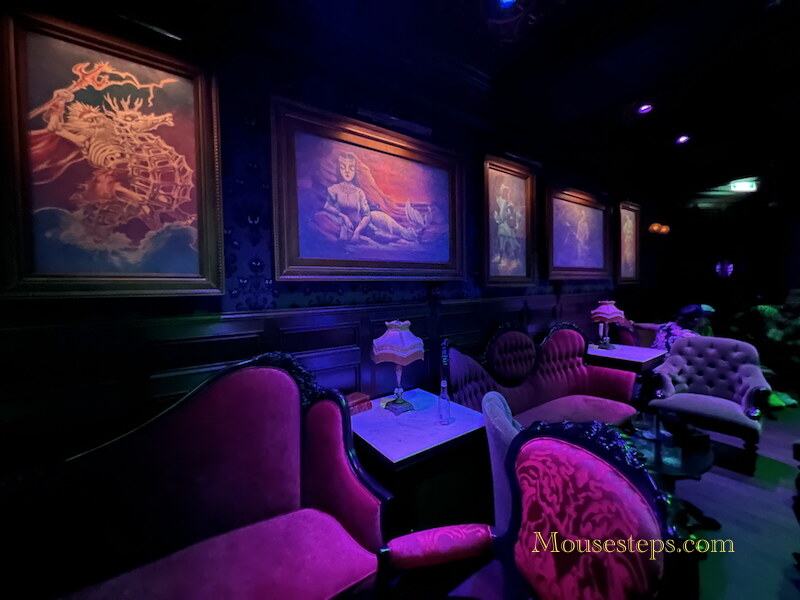 The Haunted Mansion Parlor