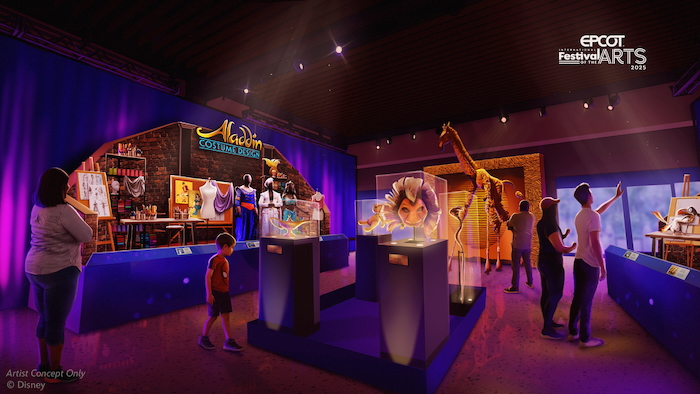 30 Years of Disney on Broadway Exhibit 