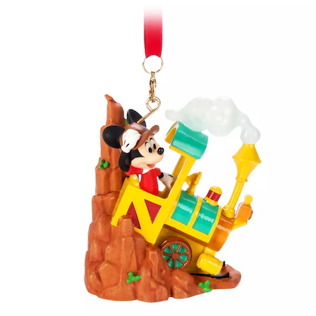 Mickey Mouse Sketchbook Ornament – Big Thunder Mountain Railroad