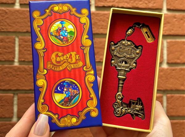 Casey Jr. Collectible Key at Disneyland Paris