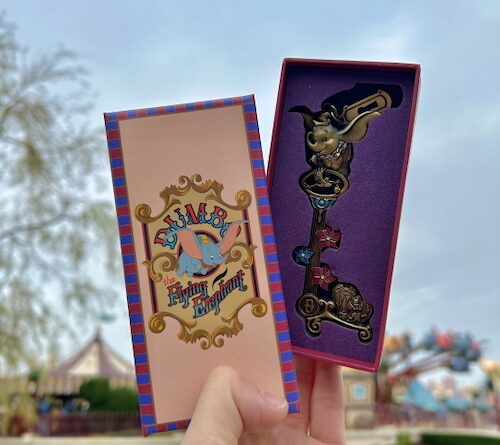 Dumbo the Flying Elephant Collectible Key at Disneyland Paris