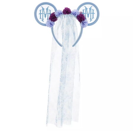 Haunted Mansion Bride Veil Ear Headband