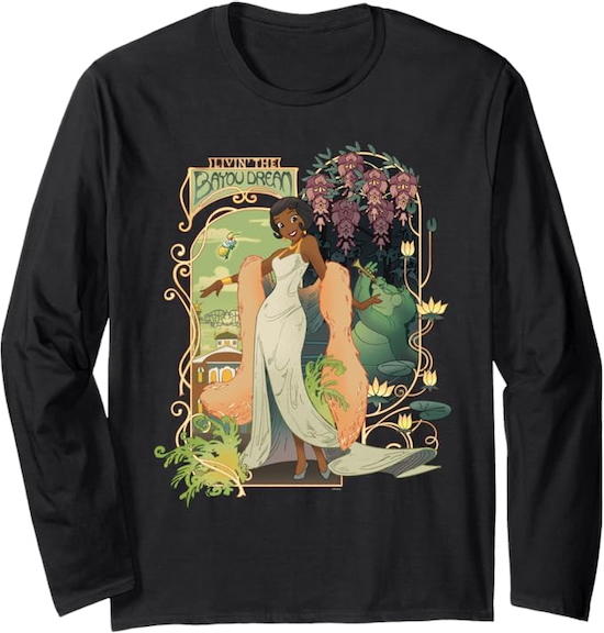 Princess Tiana T-Shirt with Louis and Ray