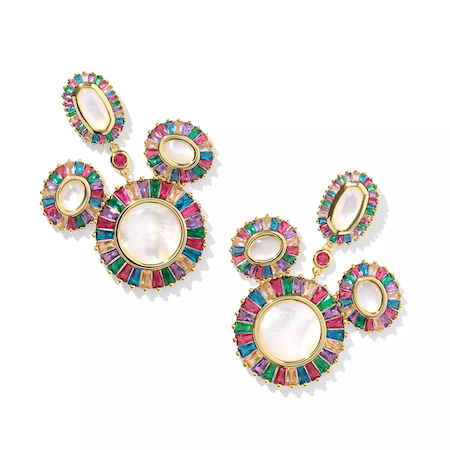 Mickey Mouse Icon earrings by Kendra Scott - multicolor