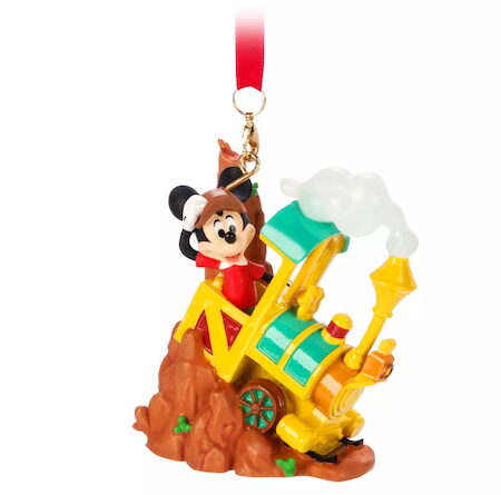 Mickey Mouse Sketchbook Ornament – Big Thunder Mountain Railroad