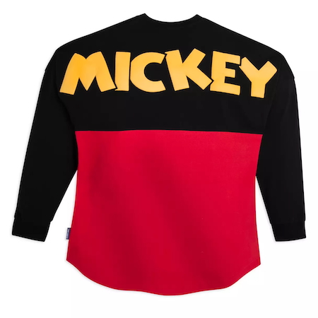 Mickey Mouse Spirit Jersey Back