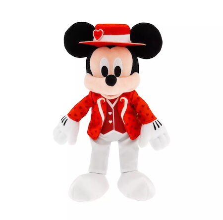 Mickey Mouse Plush – Valentine's Day