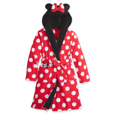 Minnie Mouse Robe with Figaro