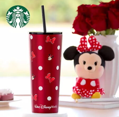 Minnie Mouse Starbucks tumbler