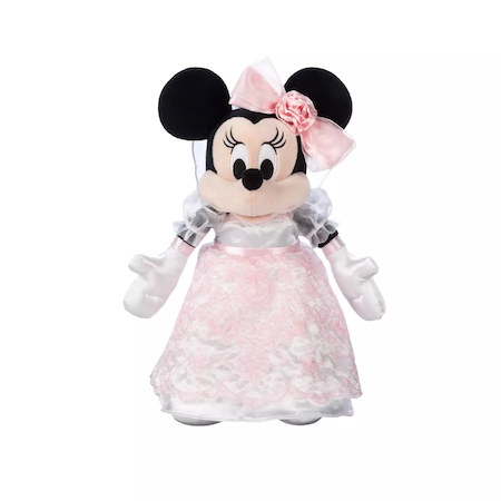 Minnie Mouse Wedding Plush