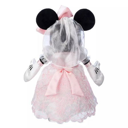 Minnie Mouse Wedding Plush - back