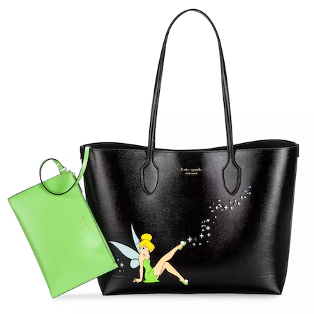 Tinker Bell by Kate Spade Tote Bag and Clutch Set