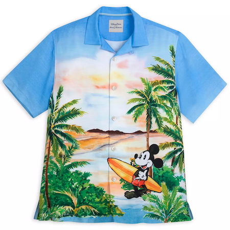 Mickey Mouse and Friends Camp Shirt for Men by Tommy Bahama