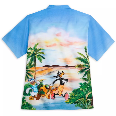 Mickey Mouse and Friends Camp Shirt for Men by Tommy Bahama