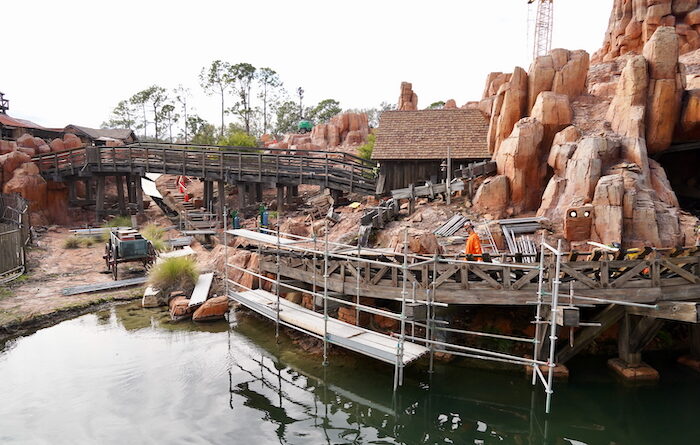 Big Thunder Mountain Refurbishment at Walt Disney World