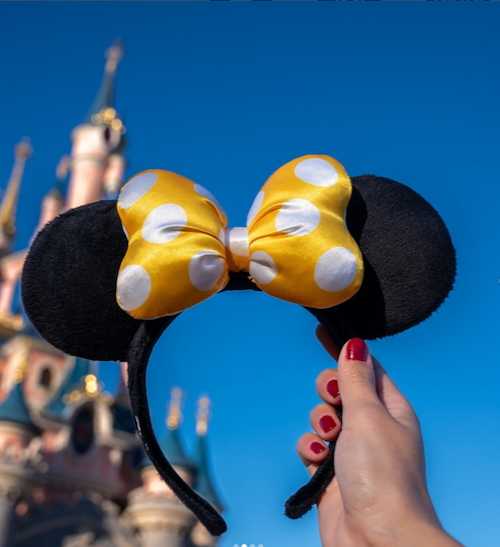 Pièces Jaunes ear headband 2025 at Disneyland Paris