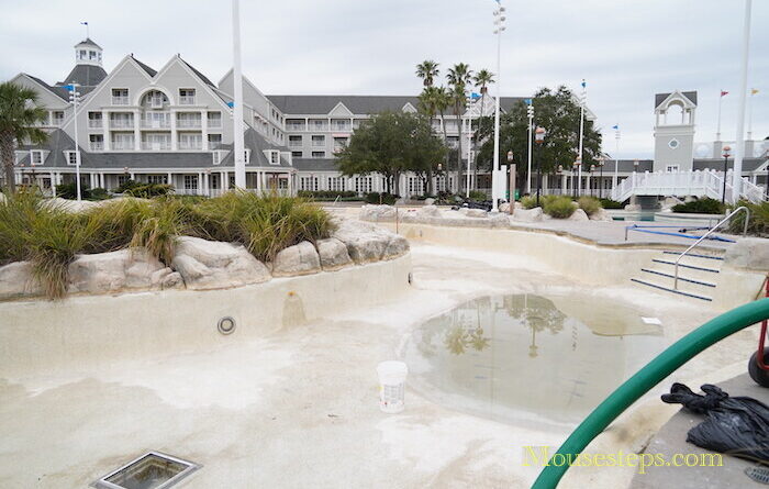 Stormalong Bay with sand removed