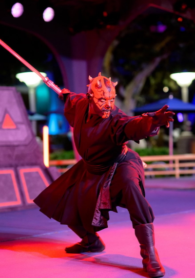 Darth Maul at Disneyland After Dark: Star Wars Nite