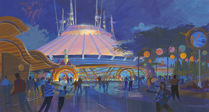 Hong Kong Disneyland Space Mountain