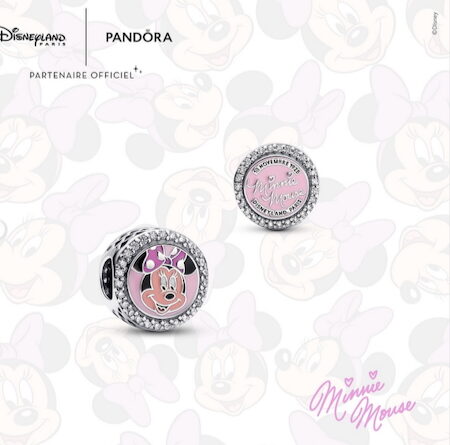 Minnie Mouse Pandora Charm Disneyland Paris