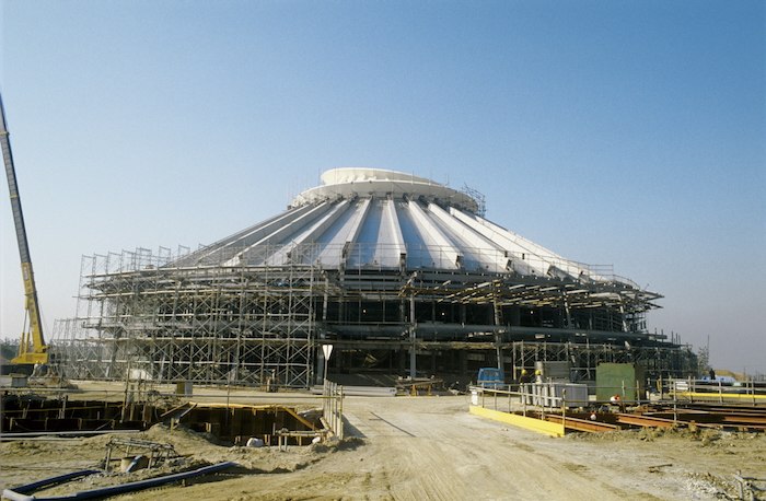 Space Mountain Tokyo Disney construction