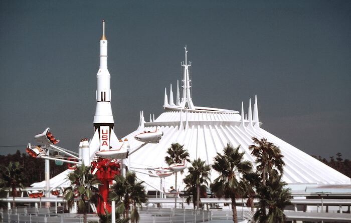 Space Mountain Walt Disney World Retro