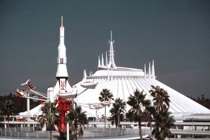 Space Mountain Walt Disney World Retro