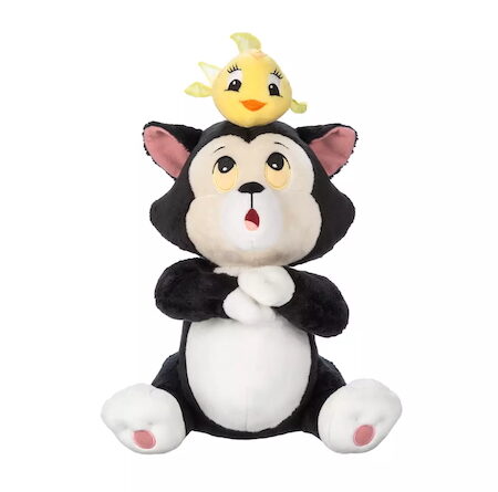 Figaro with Cleo on top of his head plush