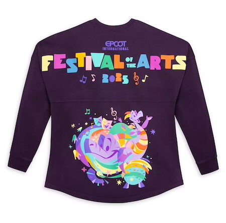 Figment Spirit Jersey for EPCOT International Festival of the Arts 2025 - Back