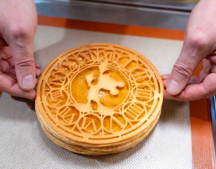 Frangipane galette at Disneyland Paris