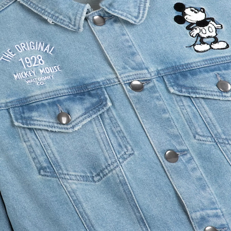 Mickey Mouse Denim Jacket for adults