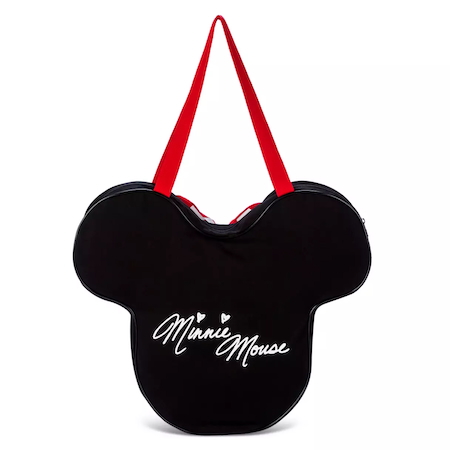 Minnie Mouse Big Face Tote Bag signature on back