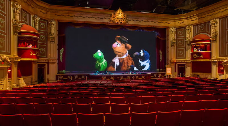 MuppetVision 3D with Kermit, Fozzie and Gonzo