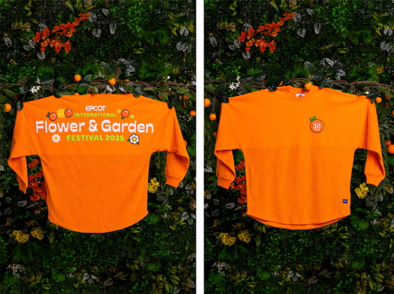 EPCOT Flower and Garden Festival 2025 Merchandise to Include Orange